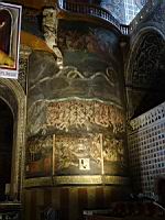 Albi, Cathedrale Ste Cecile, Fresque du Jugement Dernier (03)